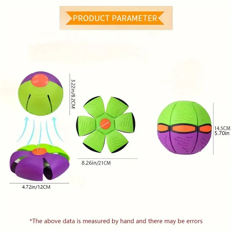 Durable Rubber Dog flying disc