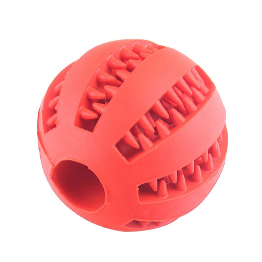 Tooth Cleaning Rubber Treats Ball Toy