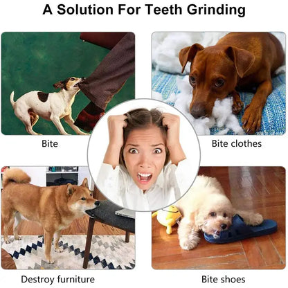 Tooth Cleaning Rubber Treats Ball Toy