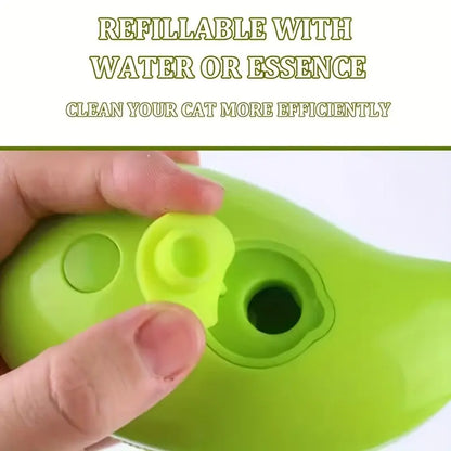 Pet massage brush hair removal