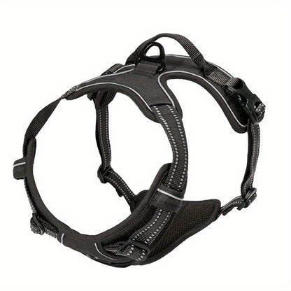 No Pull Dog Harness-Size XL-BLACK
